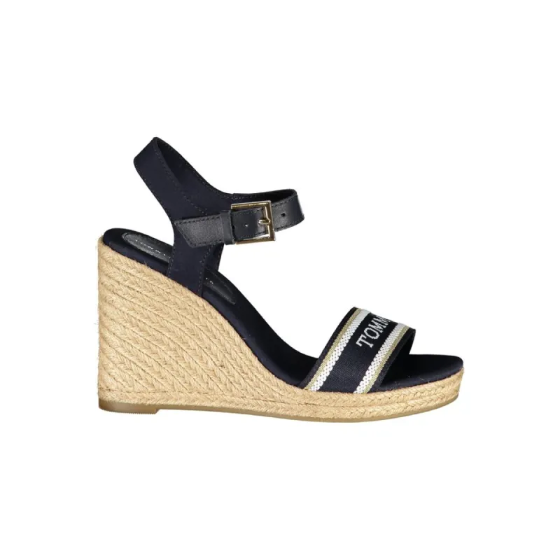 Blue Polyester Sandal sold by Louxly
