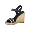 Blue Polyester Sandal sold by Louxly