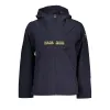 Blue Polyester Jacket sold by Louxly