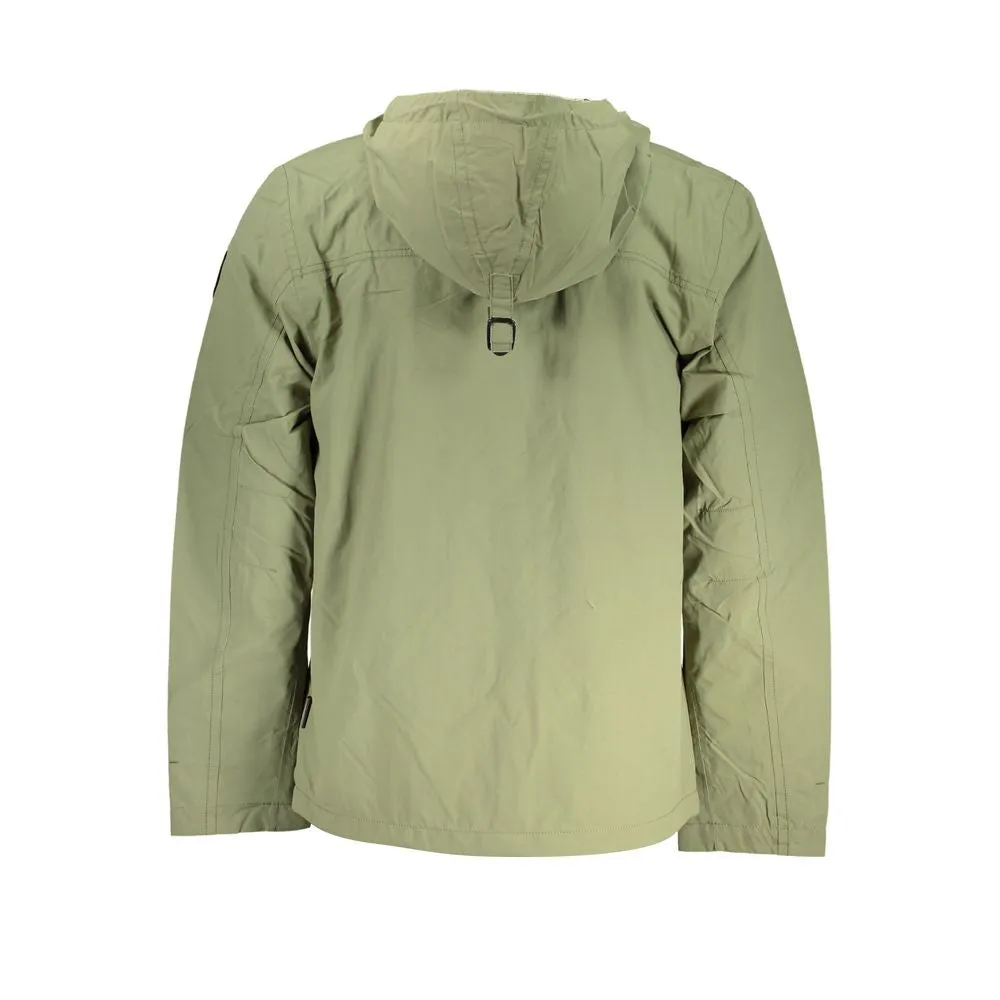 Green Polyester Jacket sold by Louxly product image thumbnail 2