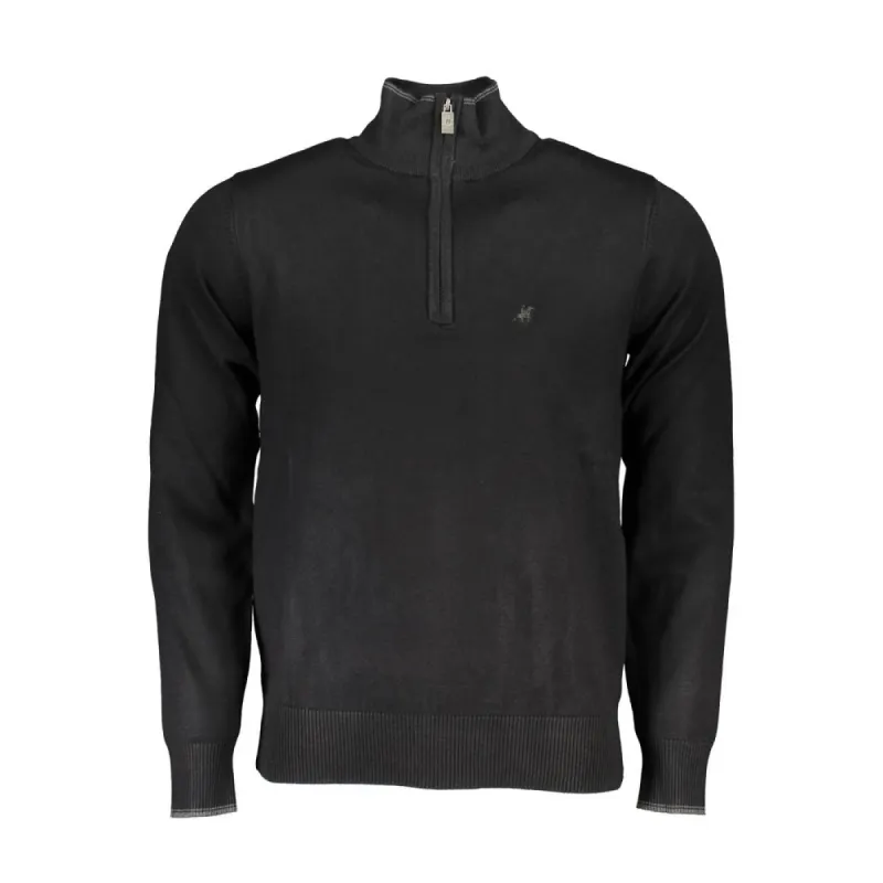Black Nylon Sweater sold by Louxly