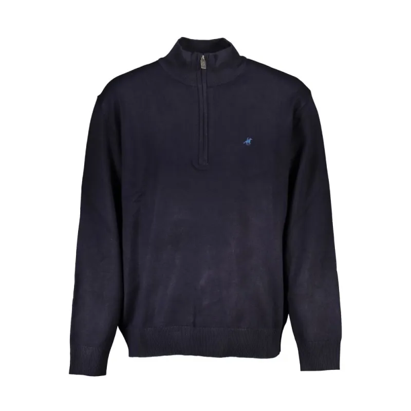 Blue Nylon Sweater sold by Louxly