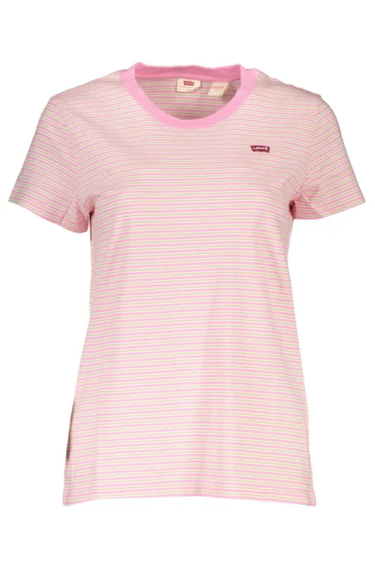 Pink Cotton Women T-Shirt sold by Louxly