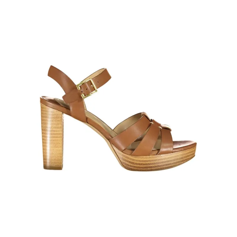 Brown Leather Sandal sold by Louxly