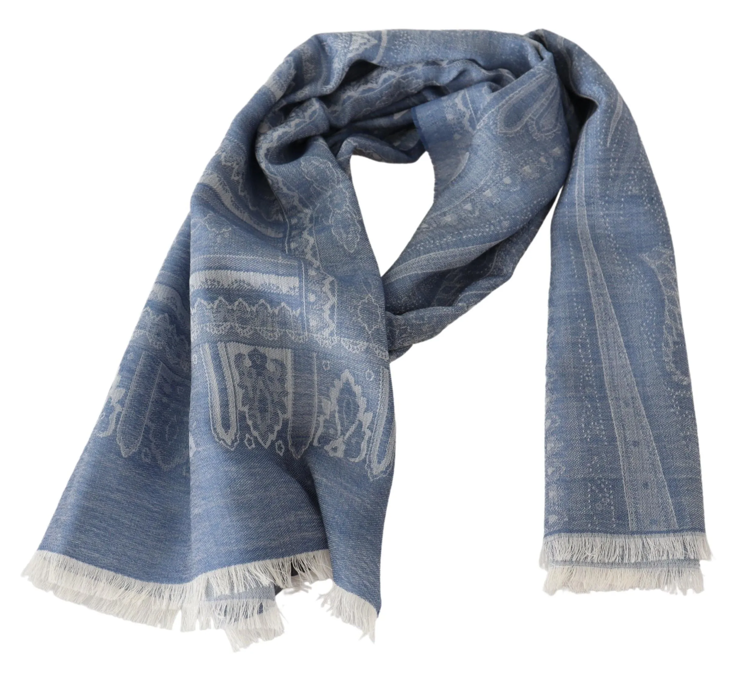 Elegant Cashmere Patterned Scarf sold by Louxly product image thumbnail 3