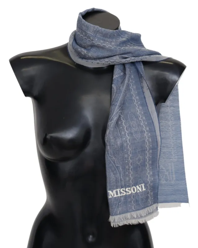 Elegant Cashmere Patterned Scarf sold by Louxly