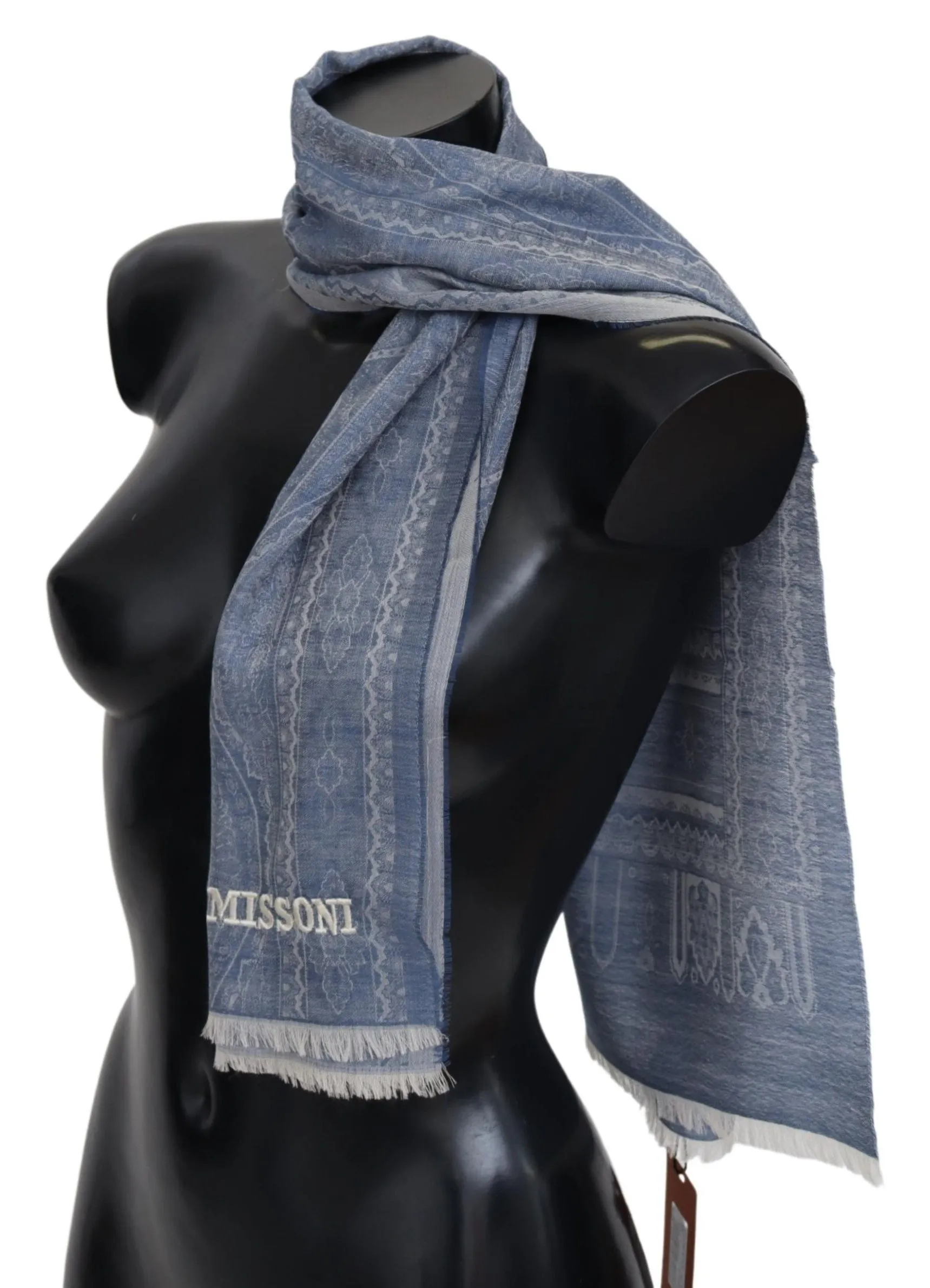 Elegant Cashmere Patterned Scarf sold by Louxly product image thumbnail 2