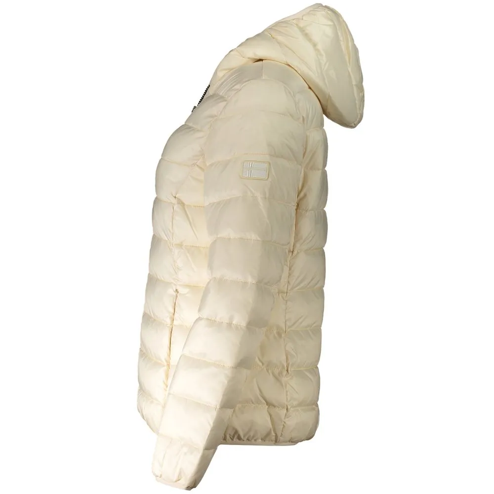 Beige Polyamide Women Jacket sold by Louxly product image thumbnail 3