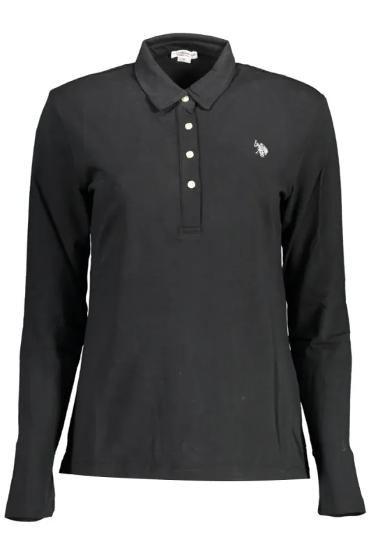 Elegant Long-Sleeved Polo Shirt sold by Louxly
