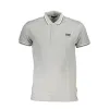Gray Cotton Polo Shirt sold by Louxly