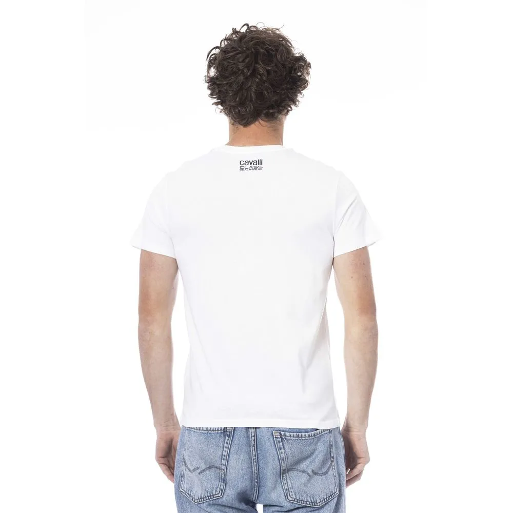 White Cotton Men T-Shirt sold by Louxly product image thumbnail 3