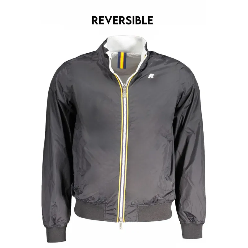 Black Nylon Jacket sold by Louxly