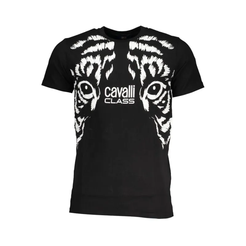 Black Cotton T-Shirt sold by Louxly