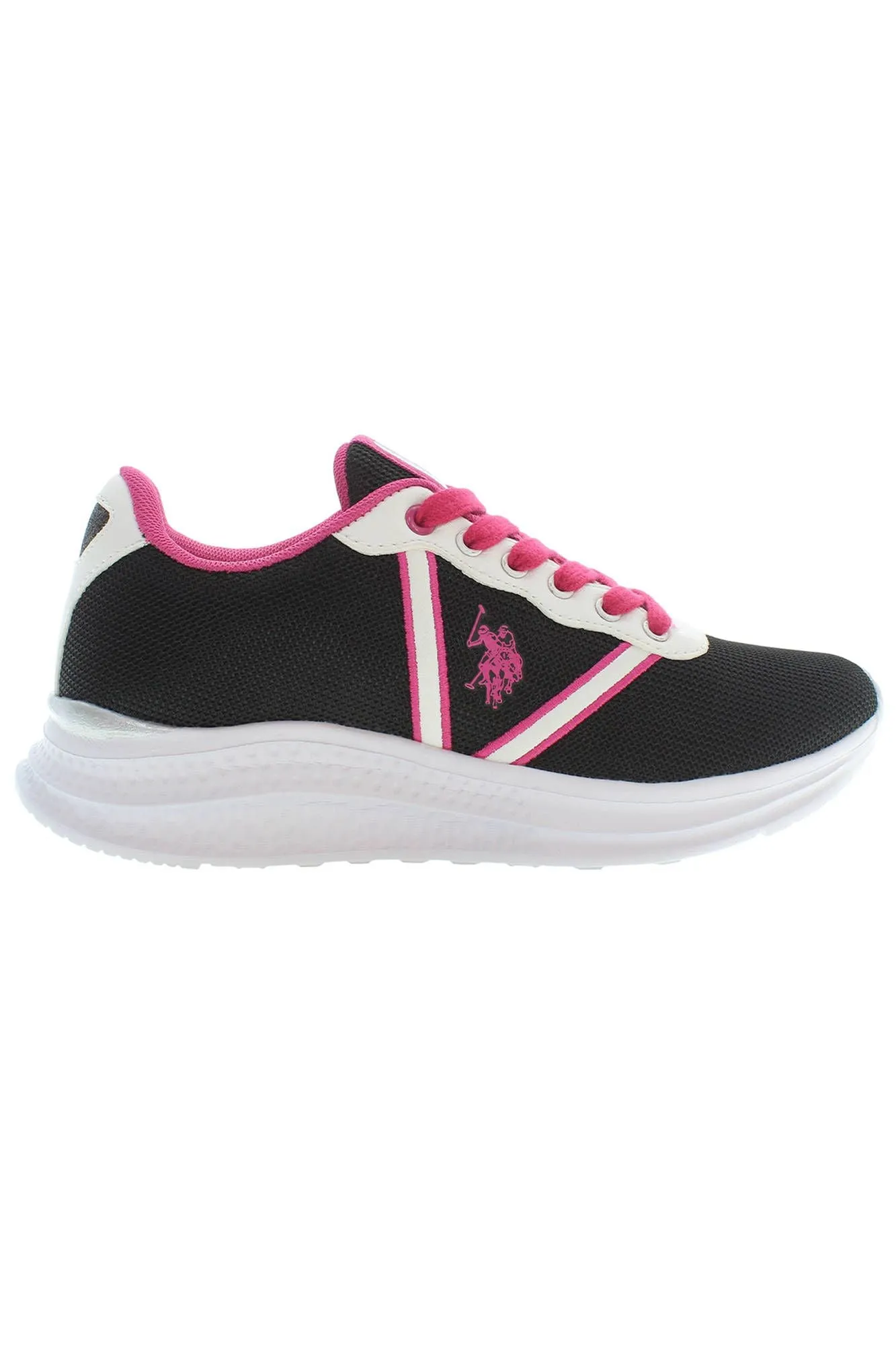 Black Polyester Women Sneaker sold by Louxly