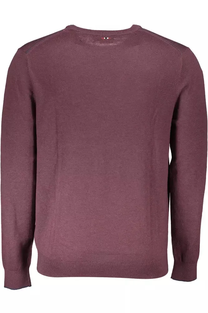 Purple Wool Men Sweater sold by Louxly product image thumbnail 2