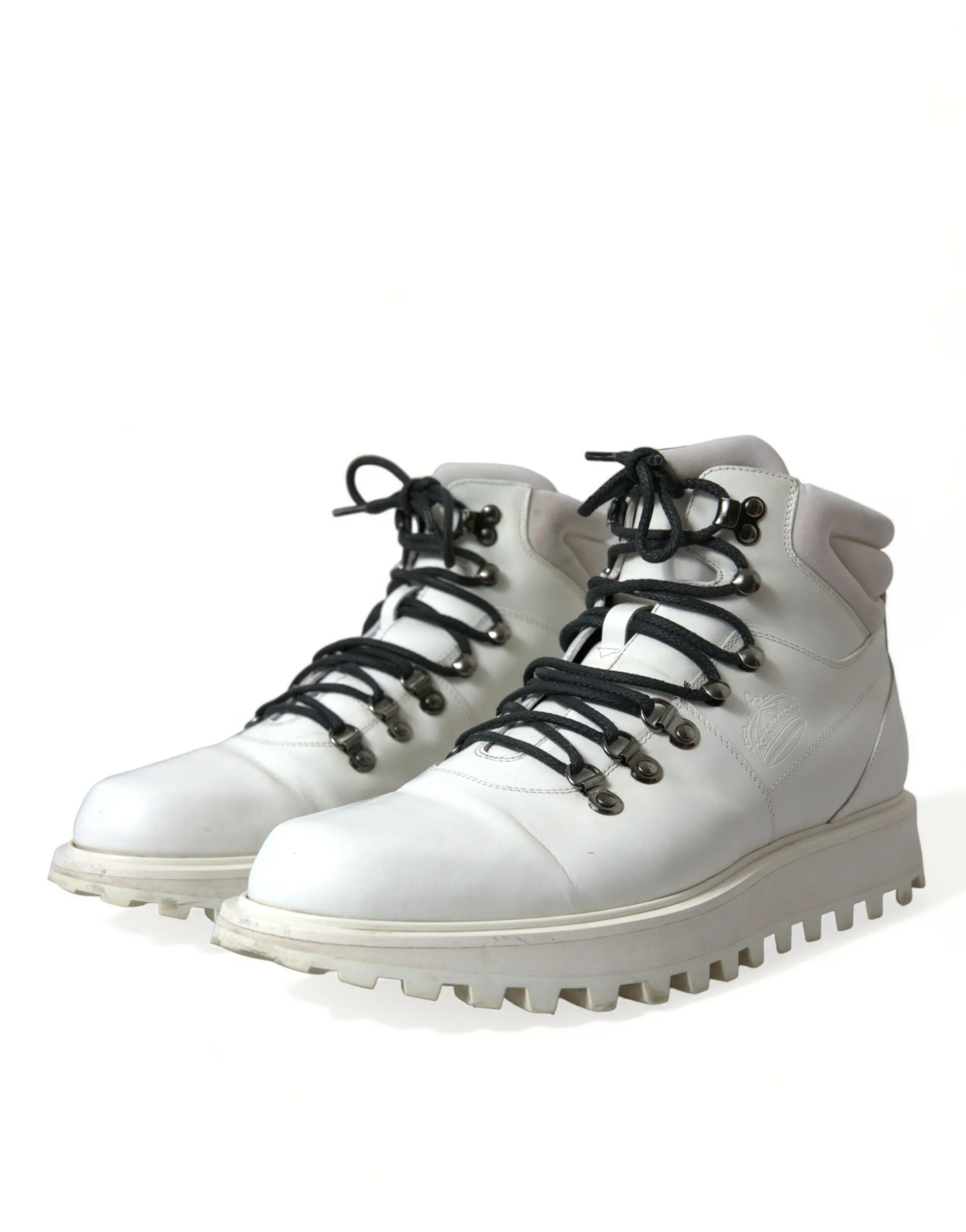 Pristine White Italian Ankle Boots sold by Louxly product image thumbnail 3