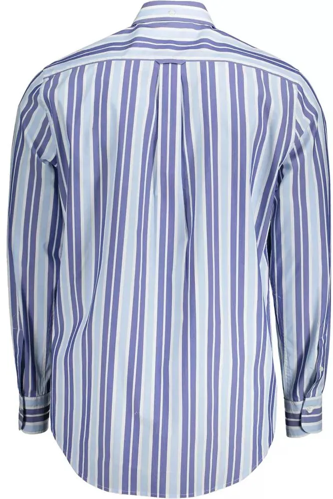 Light Blue Cotton Men Shirt sold by Louxly product image thumbnail 2