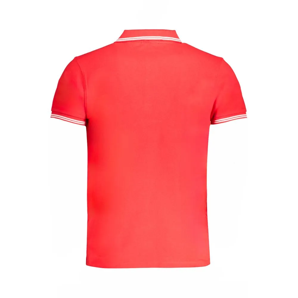 Red Cotton Polo Shirt sold by Louxly product image thumbnail 2