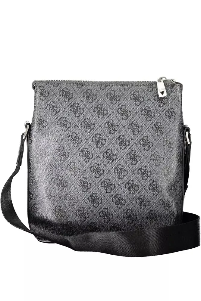 Black Polyester Men Shoulder Bag sold by Louxly product image thumbnail 2