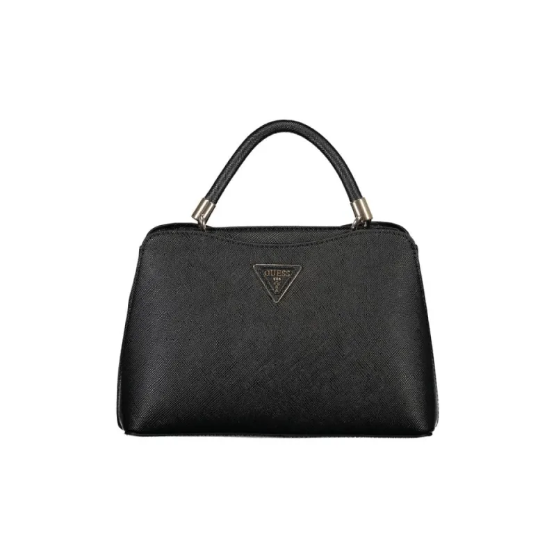 Black Polyethylene Handbag made by Louxly