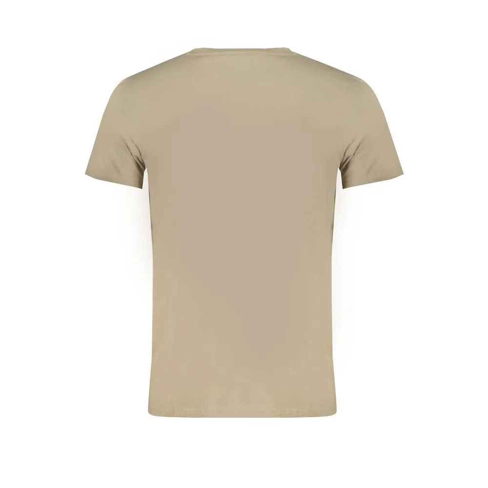 Beige Cotton T-Shirt sold by Louxly product image thumbnail 2