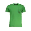 Green Cotton T-Shirt sold by Louxly
