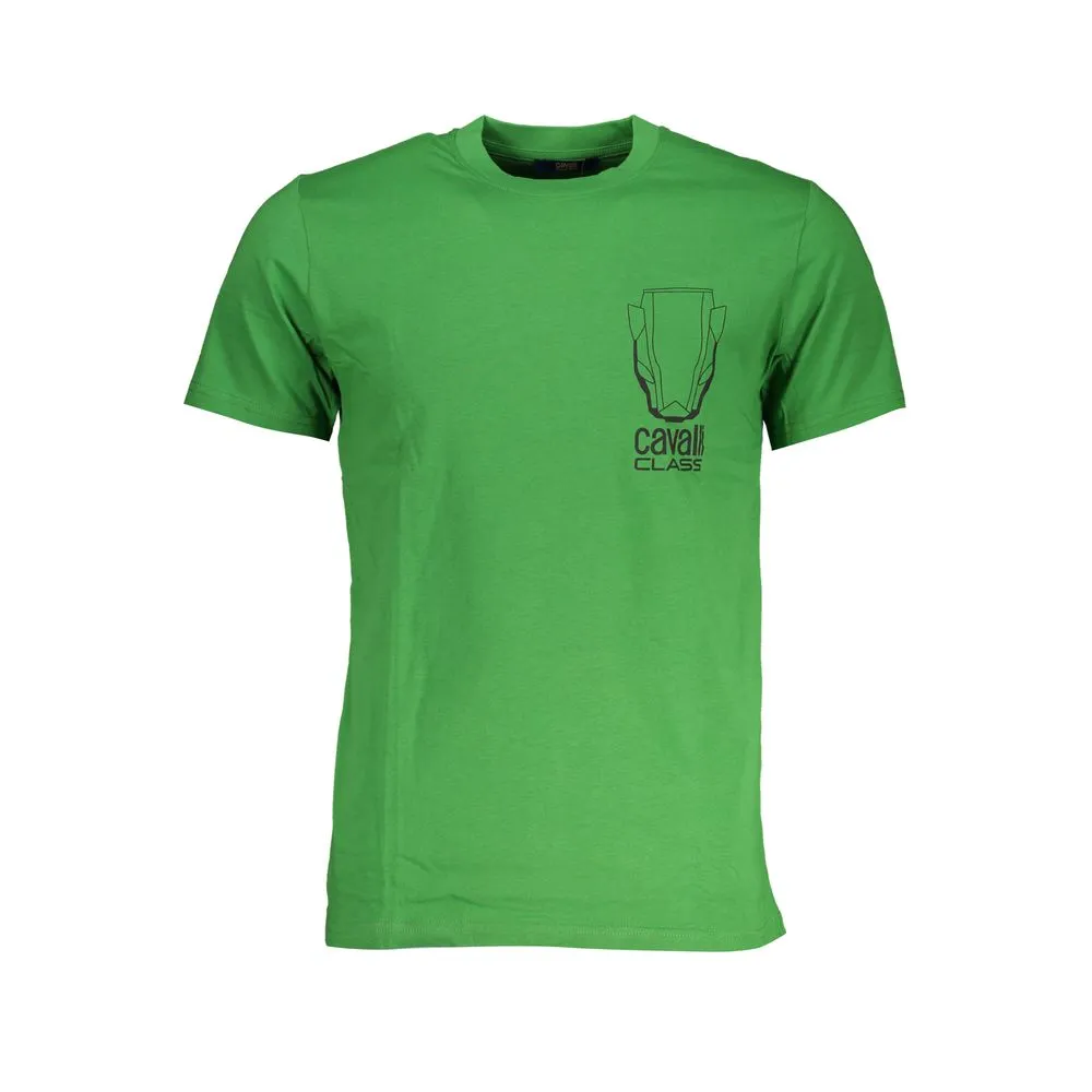 Green Cotton T-Shirt sold by Louxly