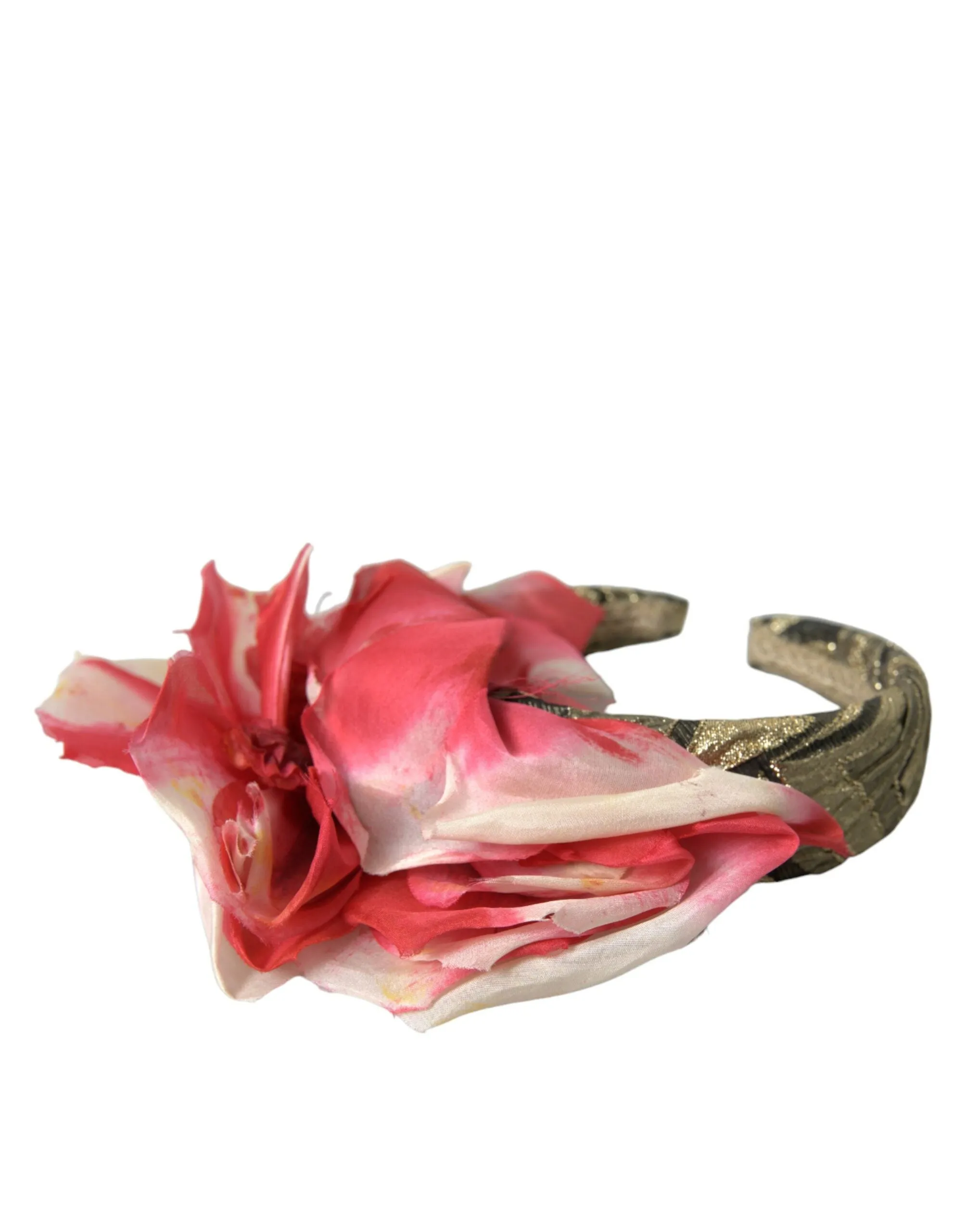 Multicolor Floral Applique Silk Women Headband Diadem sold by Louxly product image thumbnail 2