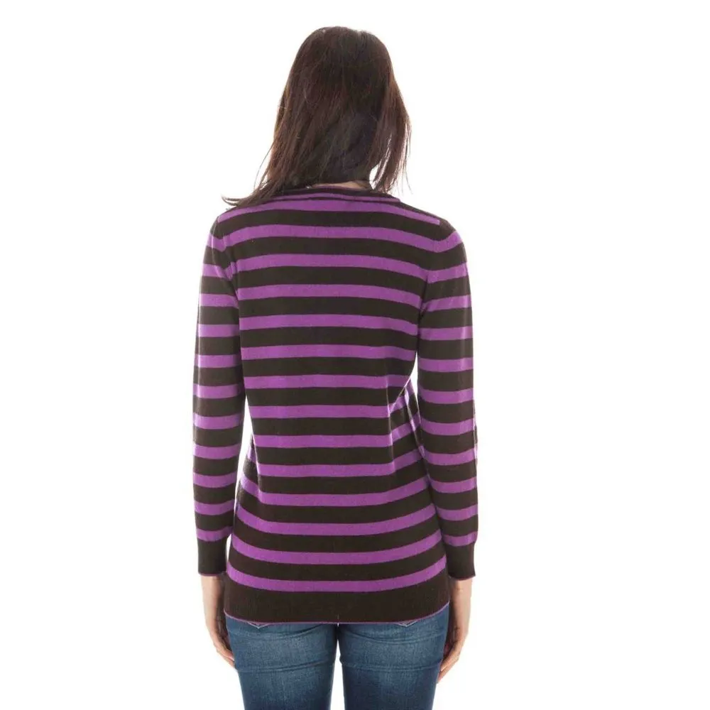 Purple Wool Sweater sold by Louxly product image thumbnail 2