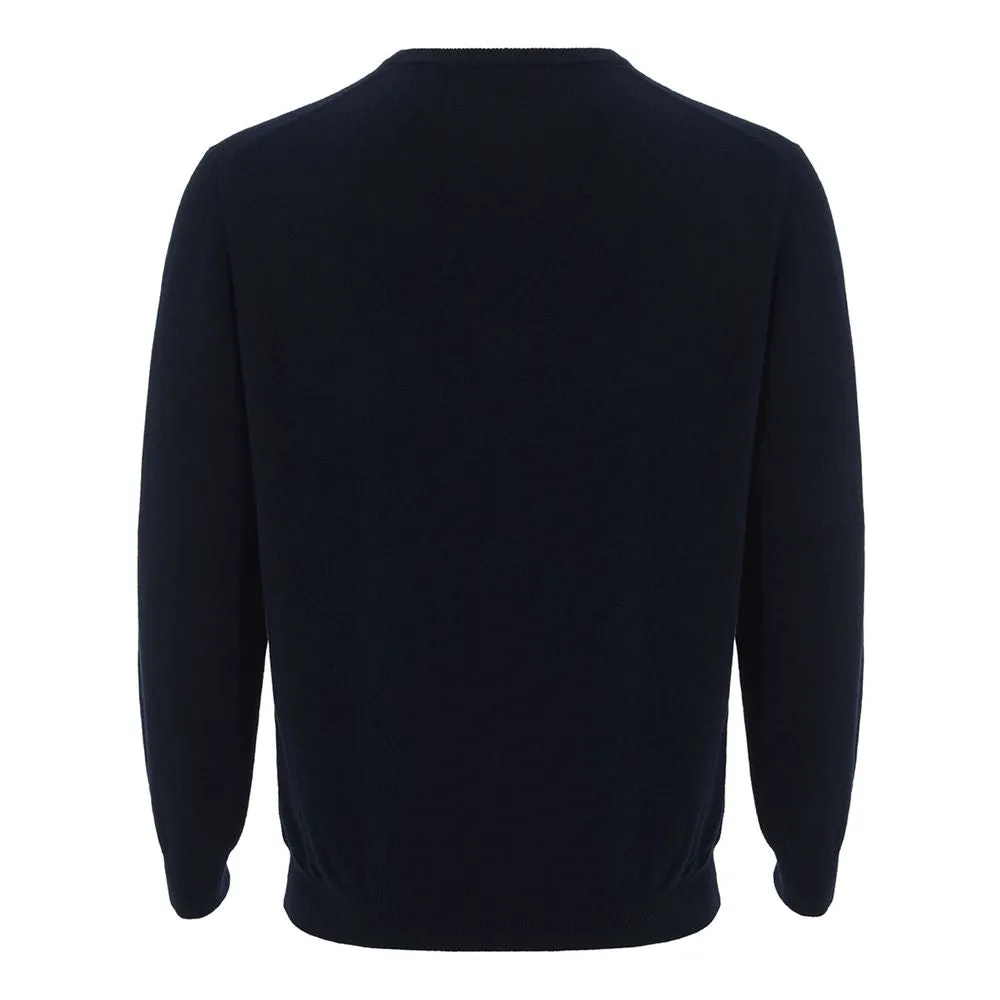 Elegant Cashmere Blue Sweater for Men sold by Louxly product image thumbnail 2