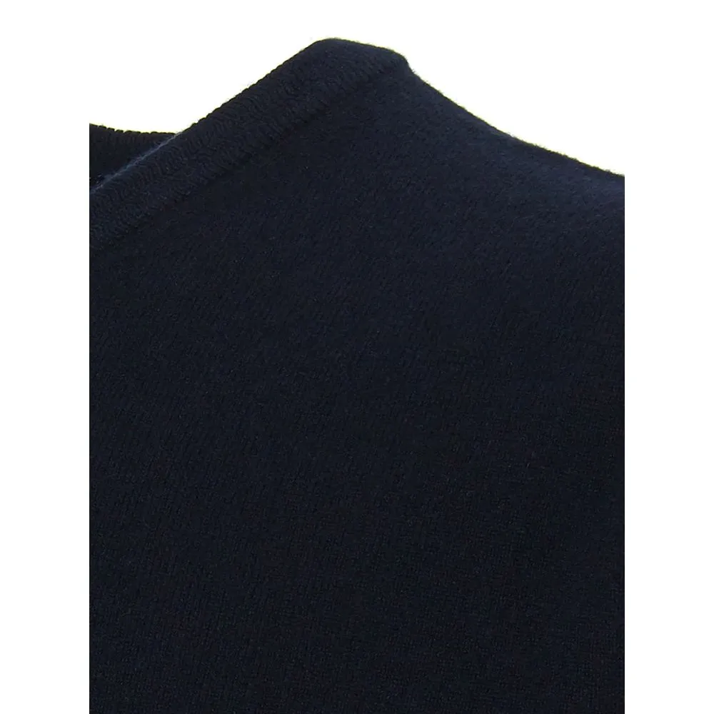 Elegant Cashmere Blue Sweater for Men sold by Louxly product image thumbnail 3
