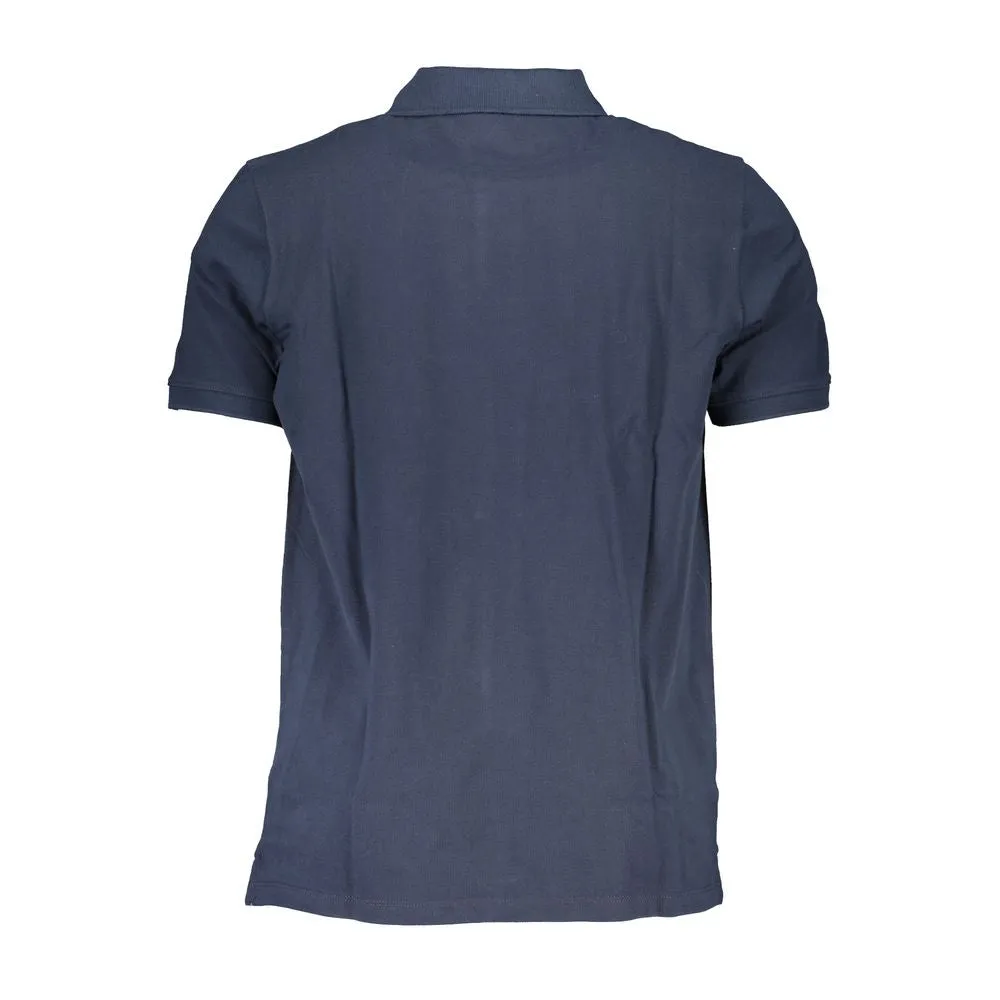 Blue Cotton Polo Shirt sold by Louxly product image thumbnail 2