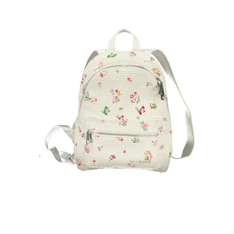 White Polyethylene Backpack sold by Louxly