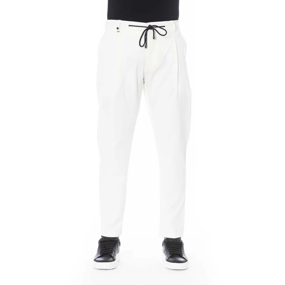 White Cotton Jeans & Pant sold by Louxly