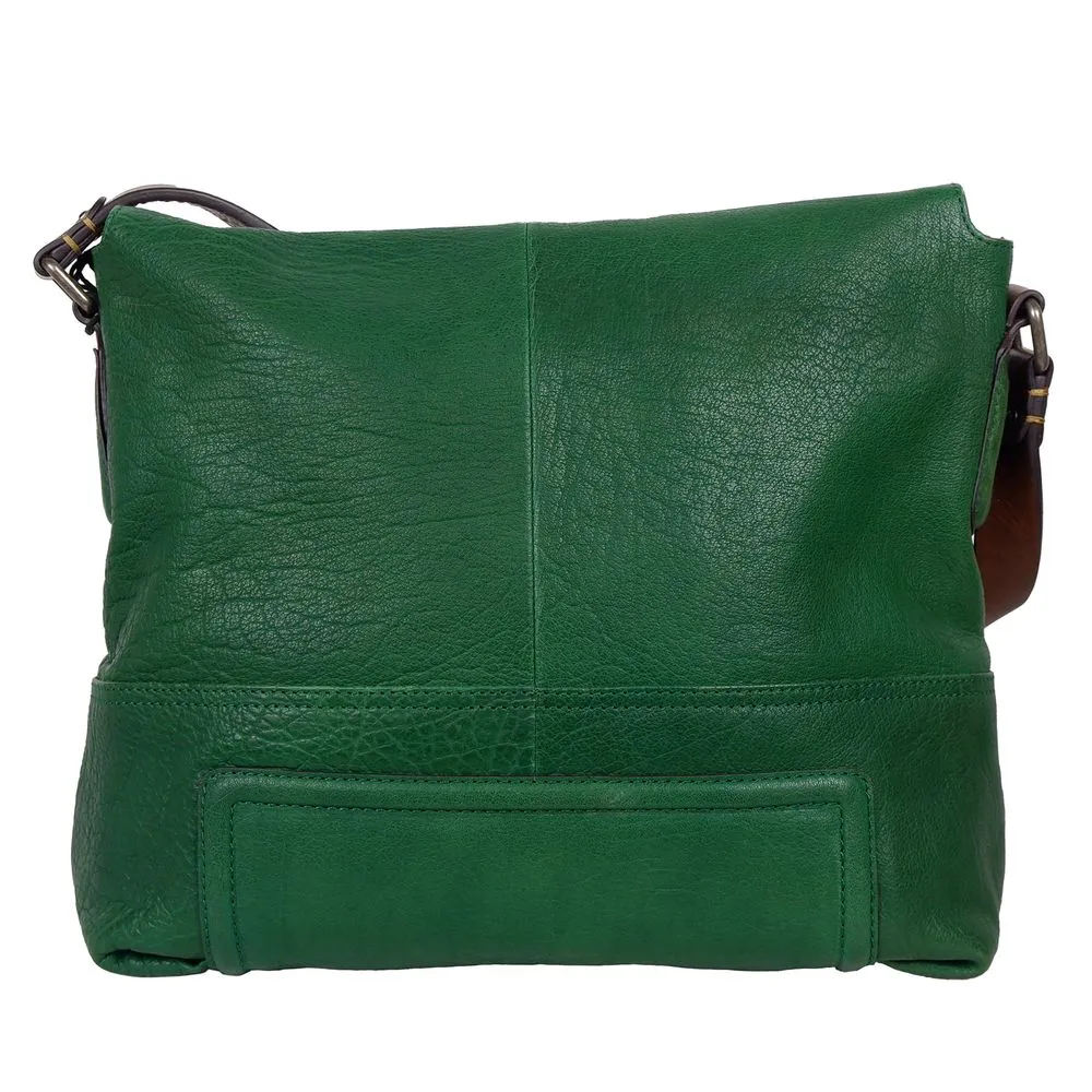 Green Leather Crossbody Bag sold by Louxly product image thumbnail 2