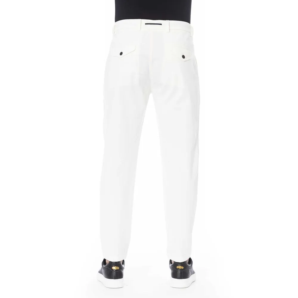 White Cotton Jeans & Pant sold by Louxly product image thumbnail 3