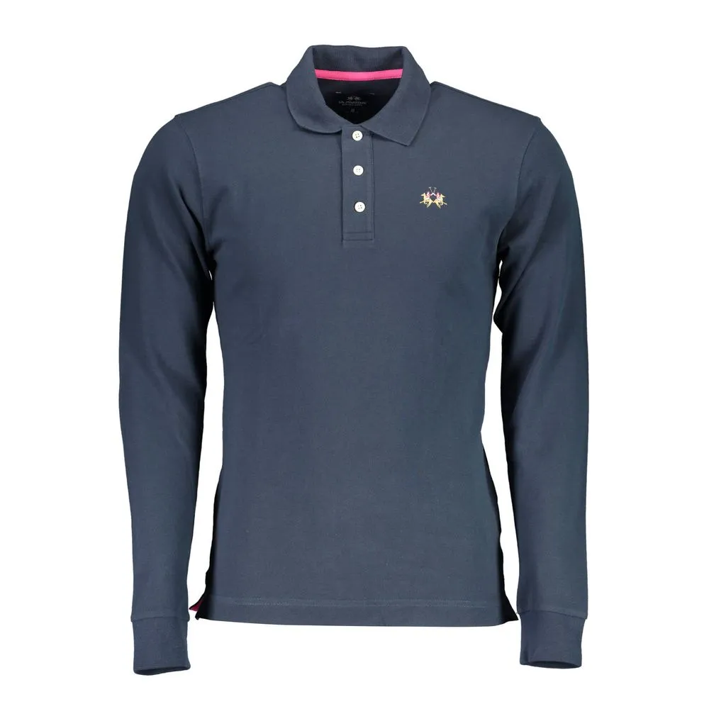 Elegant Long-Sleeved Slim Fit Polo Shirt sold by Louxly