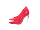Sporty Kate Hot Pink Patent Leather High Heel Pumps sold by Louxly