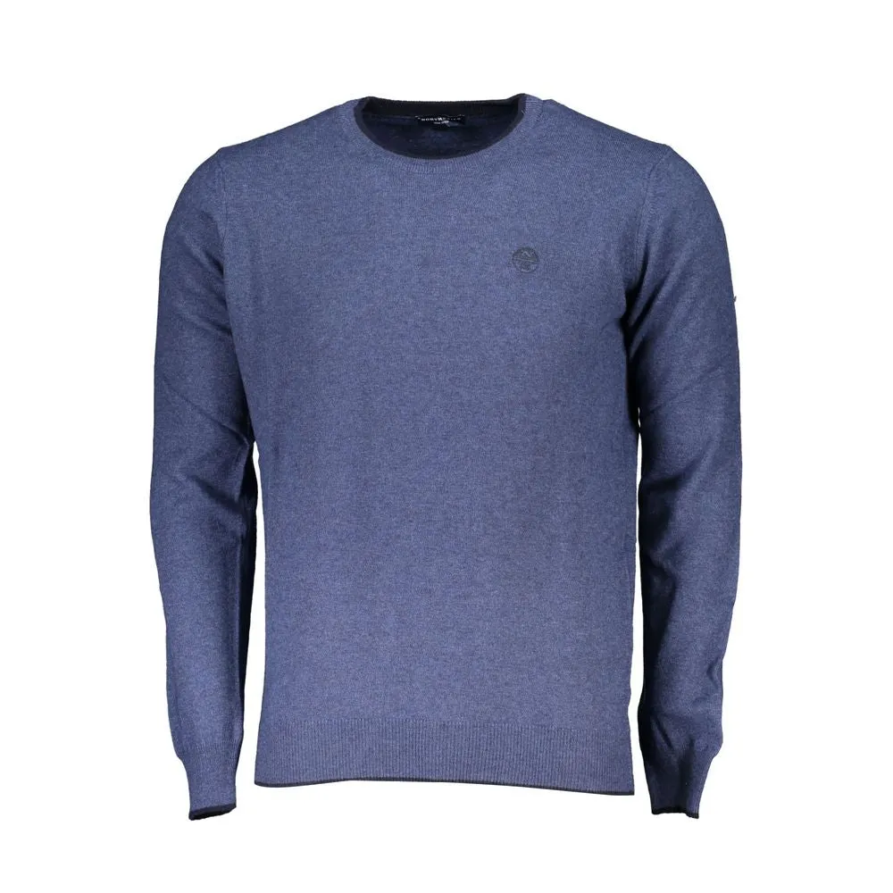Blue Polyamide Men Sweater sold by Louxly
