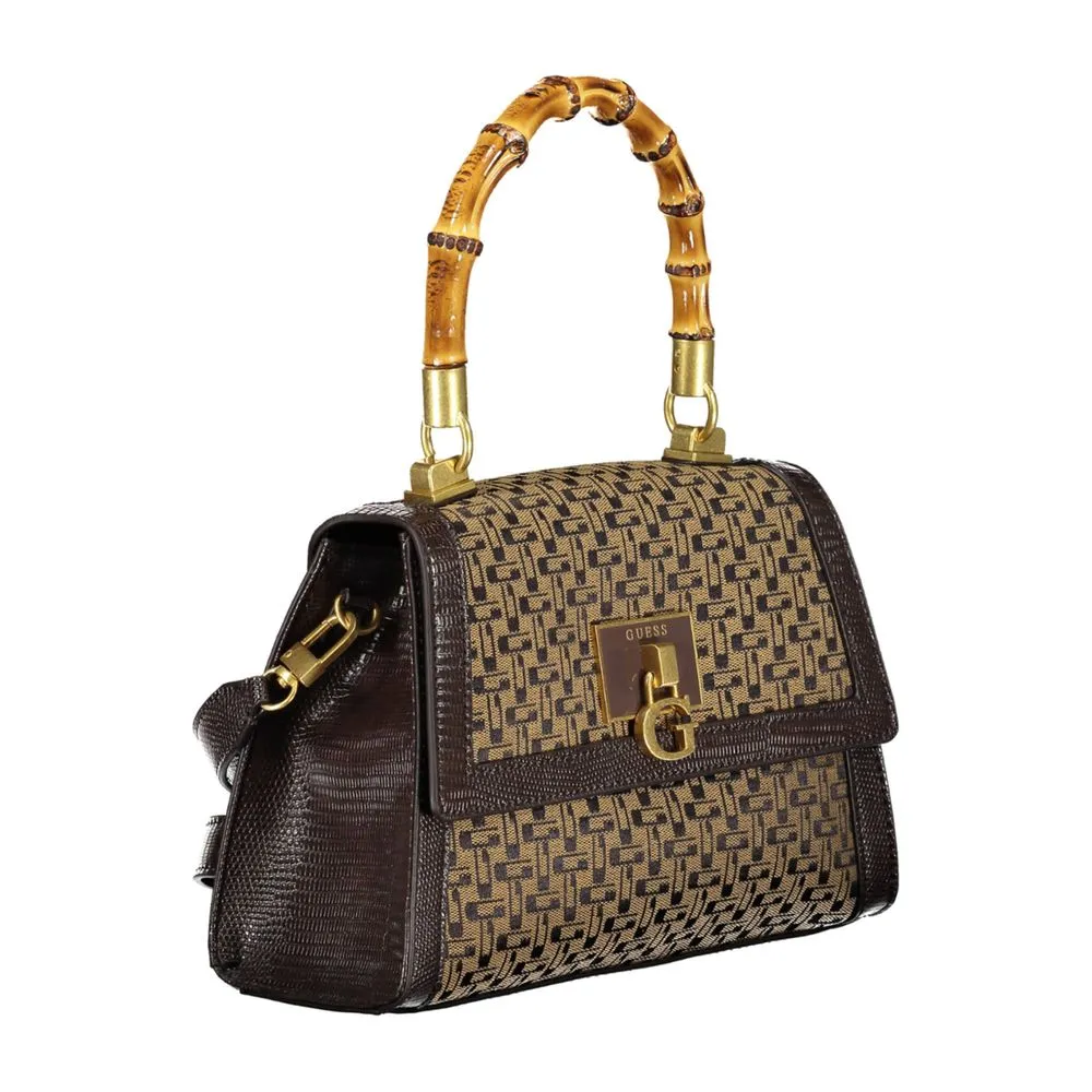 Brown Cotton Handbag sold by Louxly product image thumbnail 2