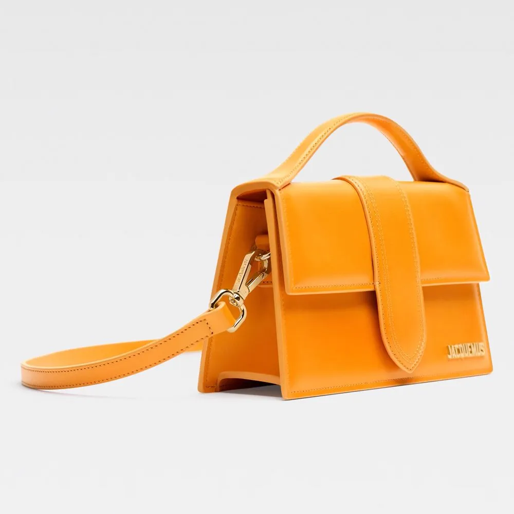 Yellow Leather Crossbody Bag sold by Louxly product image thumbnail 2