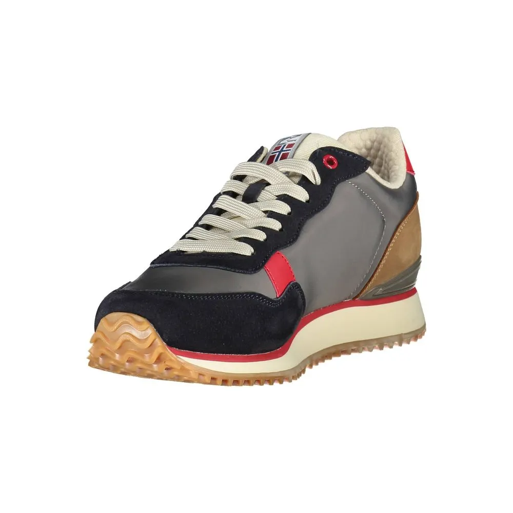 Gray Polyester Men Sneaker sold by Louxly product image thumbnail 3