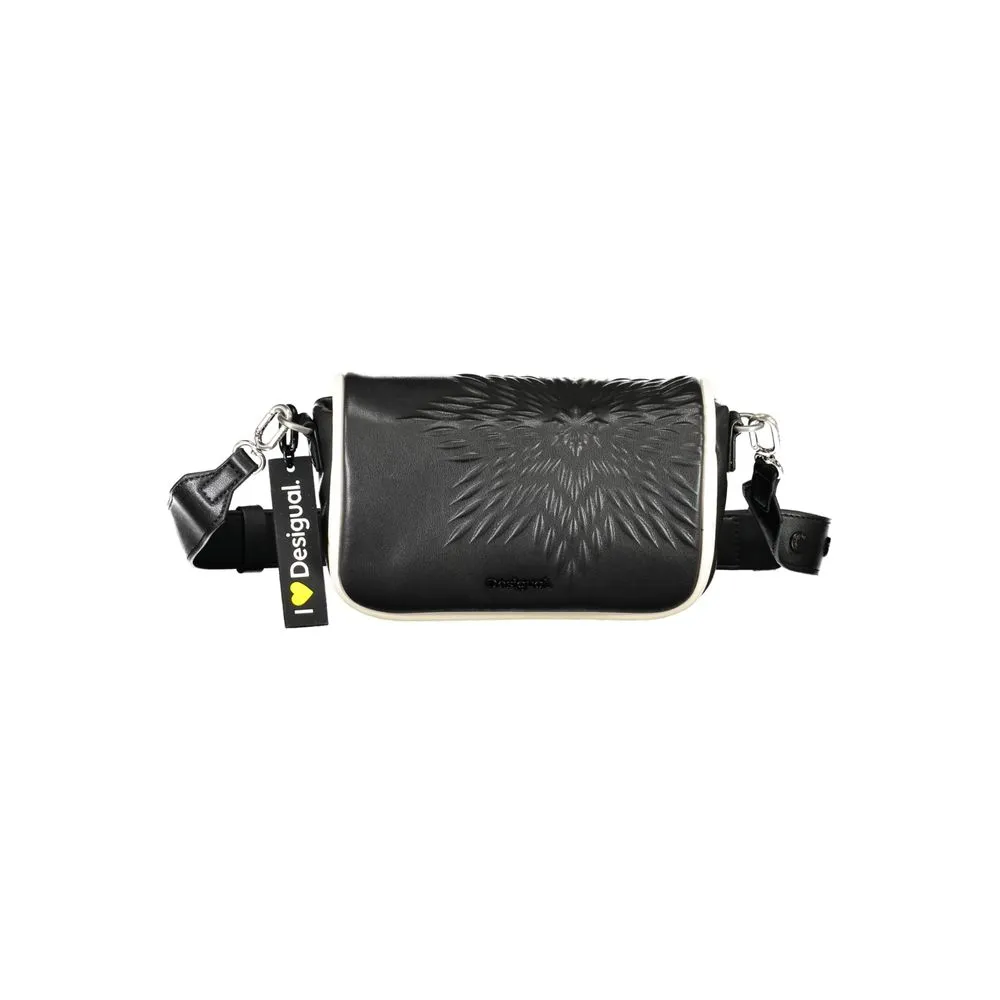 Black Polyethylene Handbag sold by Louxly