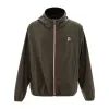 Green Polyamide Jacket sold by Louxly