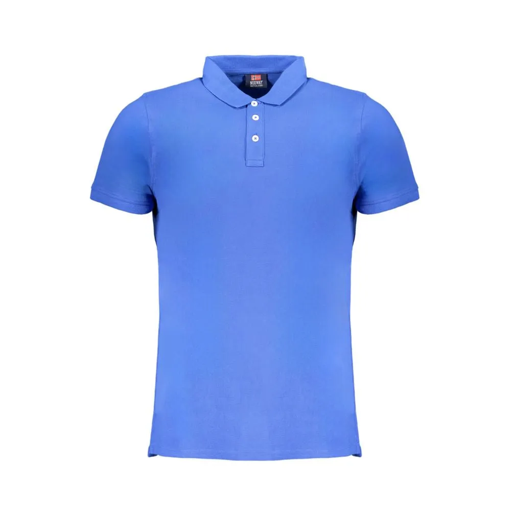 Blue Cotton Polo Shirt sold by Louxly