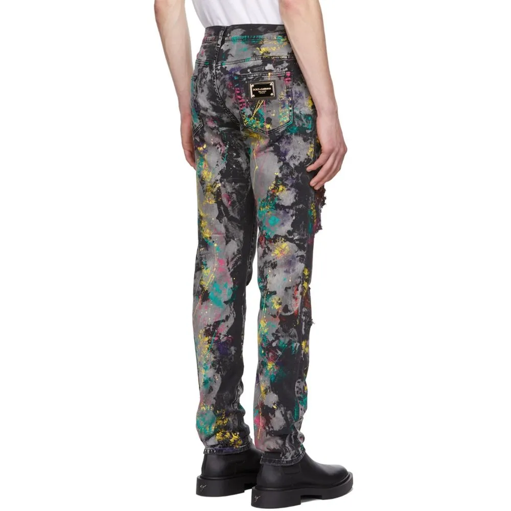 Black Cotton Mens Jeans sold by Louxly product image thumbnail 2