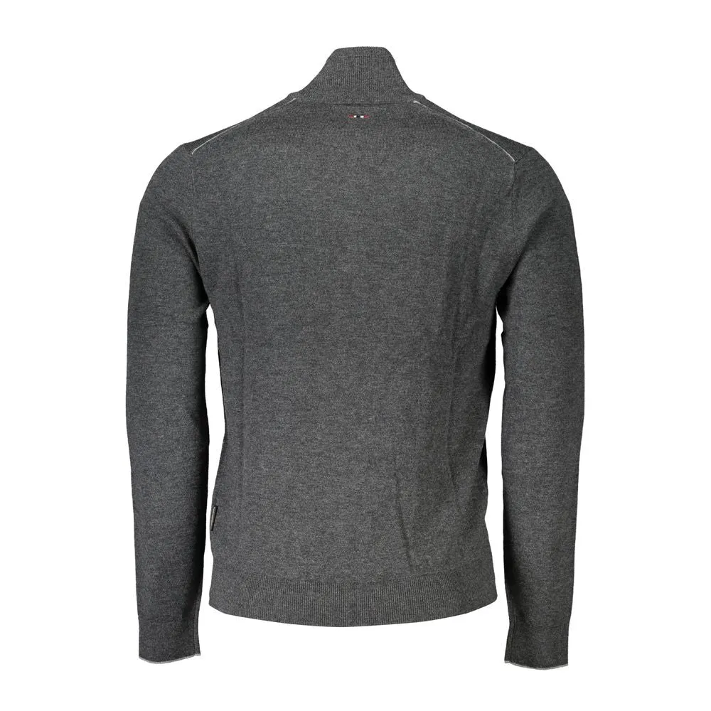 Gray Fabric Men Sweater sold by Louxly product image thumbnail 2