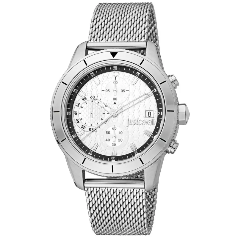 Silver Men Watch sold by Louxly