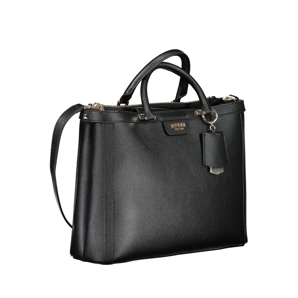 Black Polyethylene Handbag sold by Louxly product image thumbnail 3