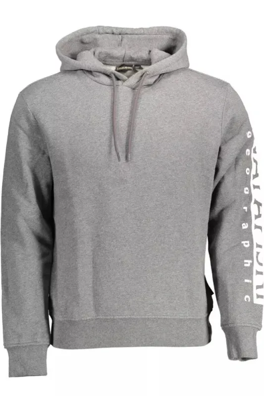 Gray Cotton Men Sweater sold by Louxly